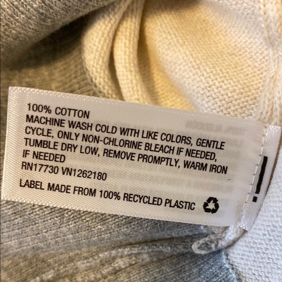 NWT Goodfellow & Co Beige and Gray Men's Raglan Sleeve Crew Neck Sweater | M - Picture 5 of 7